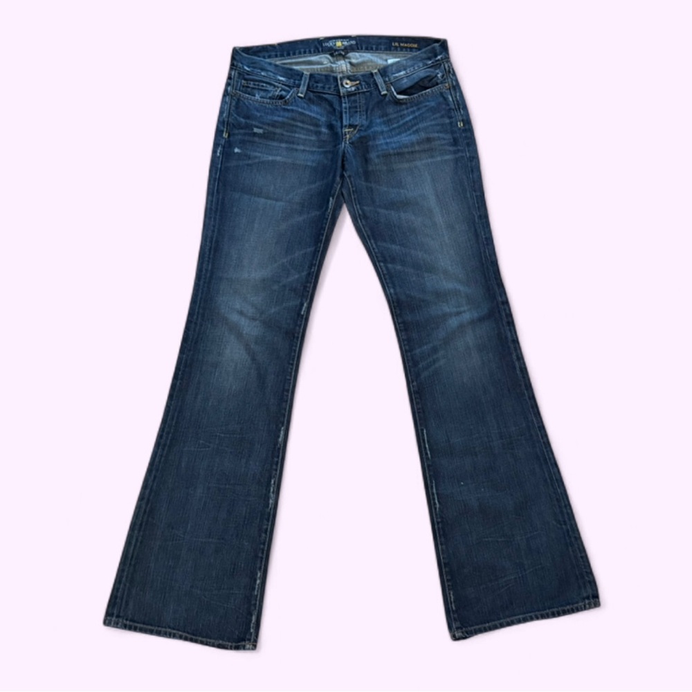 Lucky Brand Lil Maggie Bootcut Flare Jeans - Extra Long / Low Rise - Size 12